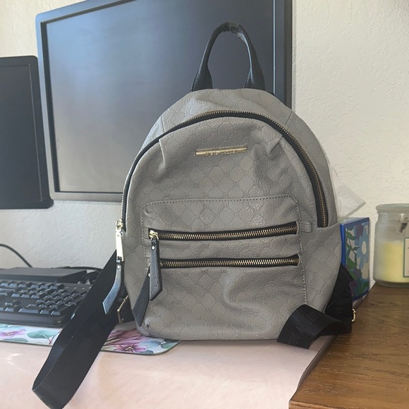 Steve Madden Handbags - Steve Madden Mini Gray Backpack
